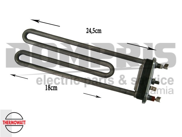 ΑΝΤΙΣΤΑΣΗ ΠΛΥΝTHΡΙΟY WHIRLPOOL ΜΕ ΘΕΡΜΙΚΟ & ΤΡΥΠΑ 2050W 1