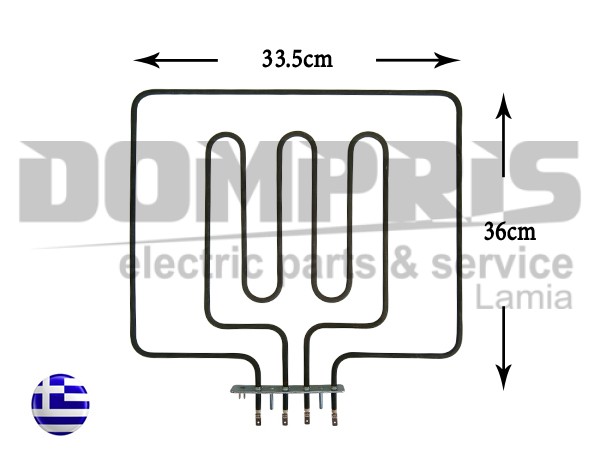 ΑΝΤΙΣΤΑΣΗ ΚΟΥΖΙΝΑΣ ΑΝΩ WHIRLPOOL 950+2000W 481925929965 1