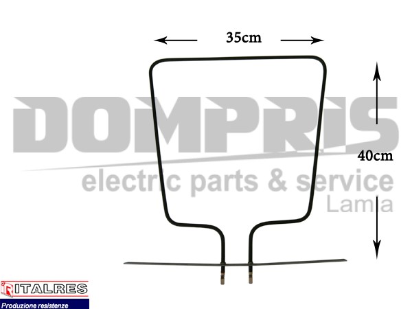 ΑΝΤΙΣΤΑΣΗ ΚΟΥΖΙΝΑΣ ΚΑΤΩ WHIRLPOOL 1000W 481925928791 1