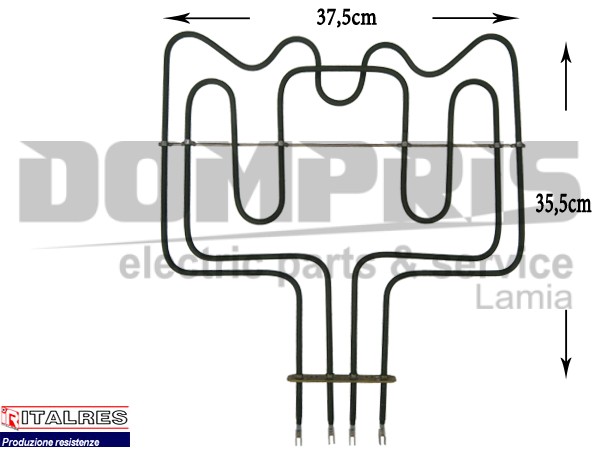ΑΝΤΙΣΤΑΣΗ ΚΟΥΖΙΝΑΣ ΑΝΩ AEG ELECTROLUX 1000+1900W 1