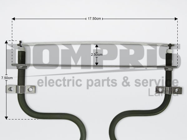 ΑΝΤΙΣΤΑΣΗ ΨΗΣΤΙΕΡΑΣ BBQ DELONGHI ΙΙ 2000W AT6135770500 2