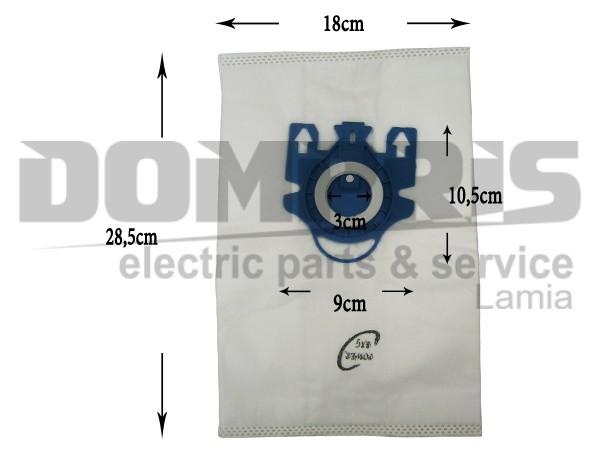 ΣΑΚΟΥΛΑ ΣΚΟΥΠΑΣ MIELE HGN TYPE N SET 5 ΤΕΜ + 2 ΦΙΛΤΡΑ 1