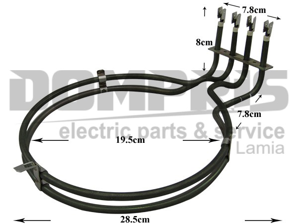ΑΝΤΙΣΤΑΣΗ ΚΟΥΖΙΝΑΣ ΑΕΡΟΘΕΡΜΗ SIEMENS 1000+1100W/230V 00471268 1