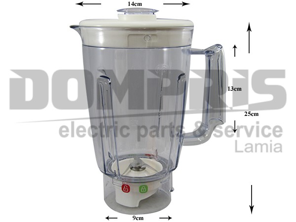 ΚΑΝΑΤΑ ΜΠΛΕΝΤΕΡ ΠΛΑΣΤΙΚΗ MOULINEX TEFAL XF940401 1