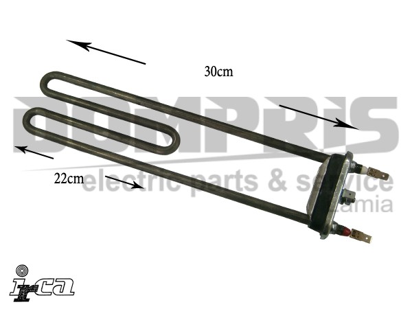 ΑΝΤΙΣΤΑΣΗ ΠΛΥΝΤΗΡΙΟΥ SIEMENS ME ΘΕΡΜ/ΛΕΙΑ & ΤΡΥΠΑ 2000W 263726 1