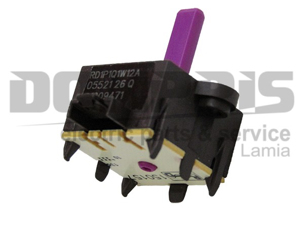 ΔΙΑΚΟΠΤΗΣ ΠΛΥΝΤΗΡΙΟΥ CANDY HOOVER GIAS 12ΘΕΣΕΩΝ 41009471 2