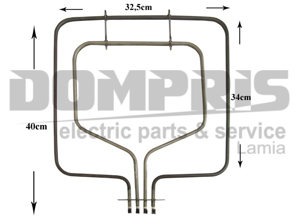 ΑΝΤΙΣΤΑΣΗ ΚΟΥΖΙΝΑΣ ΚΑΤΩ SIEMENS 620W/86V + 880W/230V 1