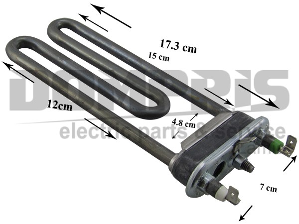 ΑΝΤΙΣΤΑΣΗ ΠΛΥΝΤΗΡΙOY ARISTON ΜΕ ΤΡΥΠΑ 17CM 1700W 094715 1