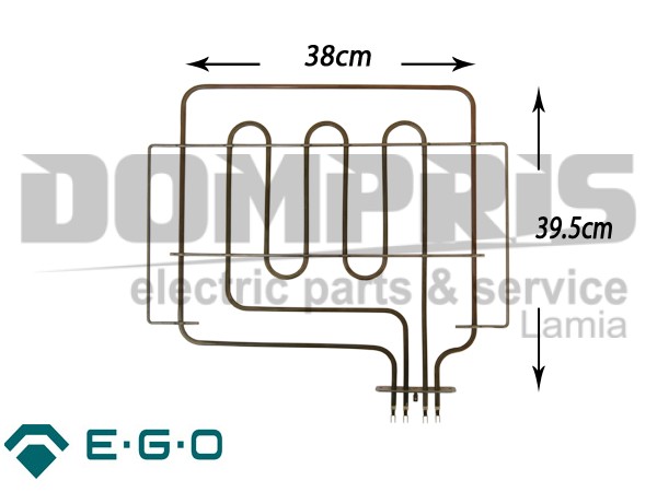 ΑΝΤΙΣΤΑΣΗ ΚΟΥΖΙΝΑΣ ΑΝΩ ELCO ΛΟΞΗ 2700W 1