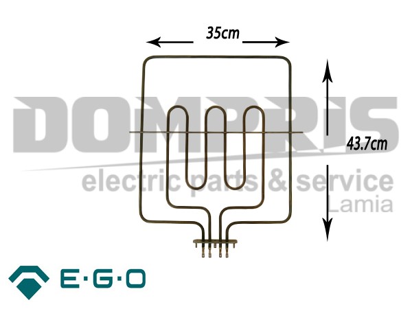 ΑΝΤΙΣΤΑΣΗ ΚΟΥΖΙΝΑΣ ΑΝΩ PITSOS 3000W 1