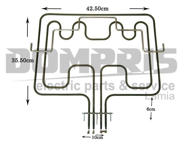 ΑΝΤΙΣΤΑΣΗ ΚΟΥΖΙΝΑΣ ΑΝΩ AEG 1900+1000W 3878253016 1