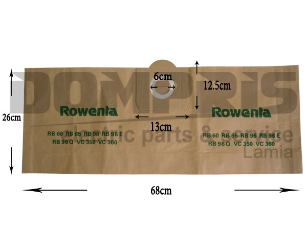 ΣΑΚΟΥΛΑ ΣΚΟΥΠΑΣ ROWENTA ΒΑΡΕΛΑΚΙ ZR80 SET 5 ΤΕΜ 1