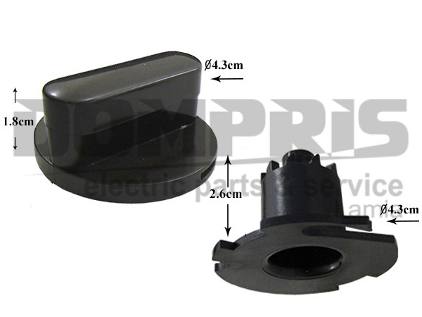 KΟΥΜΠΙ ΠΛΥΝΤΗΡΙΟY ZANUSSI KIT SERIE 8000 500973470 2