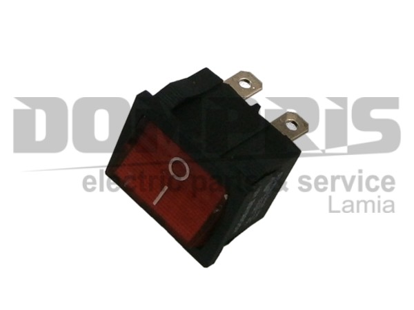ΔΙΑΚΟΠΤΑΚΙ MINI STIRELLA SX907 ΜΕ ΦΩΣ ΜΕ ΦΩΣ 19Χ23 10Α 1