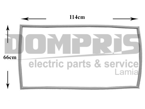 ΛΑΣΤΙΧΟ ΠΟΡΤΑΣ ΣΥΝΤΗΡΗΣΗΣ ΨΥΓΕΙΟΥ WHIRLPOOL 481246818333 1