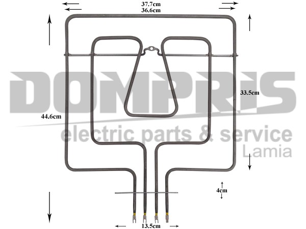 ΑΝΤΙΣΤΑΣΗ ΚΟΥΖΙΝΑΣ ΑΝΩ SIEMENS 2700W 230V 776188 1