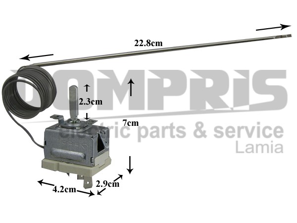 ΘΕΡΜΟΣΤΑΤΗΣ ΚΟΥΖΙΝΑΣ 0-278C WHIRLPOOL 480121100077 1