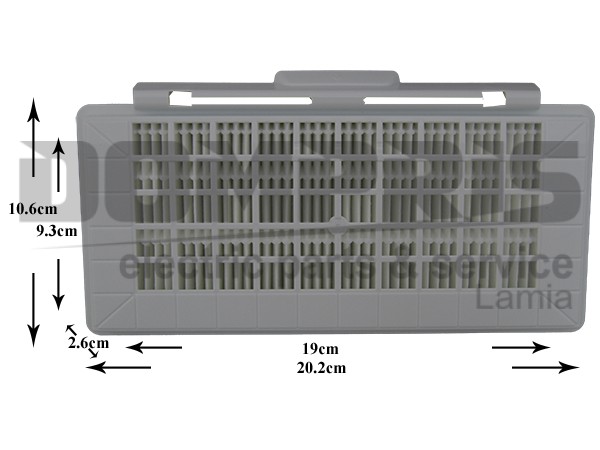 ΦΙΛΤΡΟ ΣΚΟΥΠΑΣ HEPA BOSCH SIEMENS 17004585 1