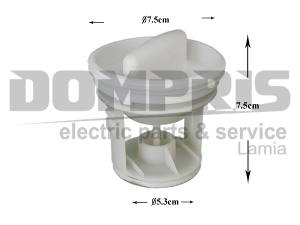 ΦΙΛΤΡO ΠΛΥΝΤΗΡΙΟY WHIRLPOOL 481248058089 2