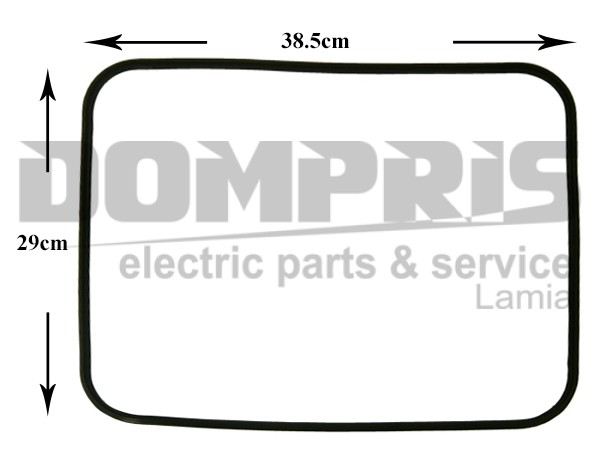 ΦΛΑΝΤΖΑ ΚΡΥΣΤΑΛΟΥ ΠΟΡΤΑΣ ΦΟΥΡΝΟΥ AEG ZANUSSI ELECTRLUX 3565015025 1