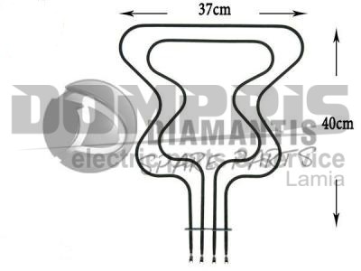 ΑΝΤΙΣΤΑΣΗ ΚΟΥΖΙΝΑΣ ΠΑΝΩ ELECTROLUX 500+600W 230-86V 8996619136287 2
