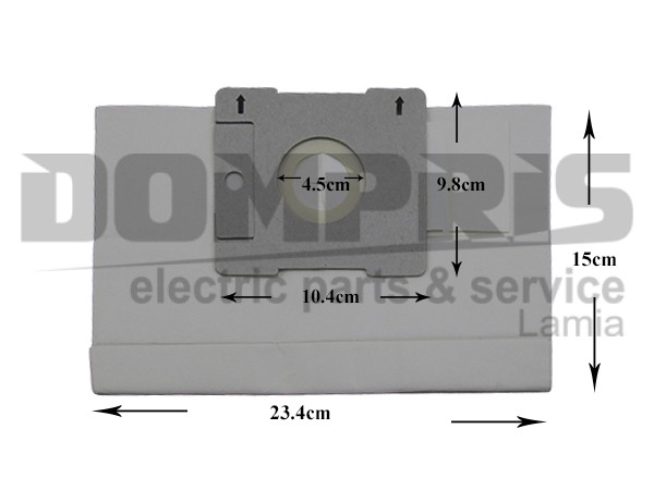 ΣΑΚΟΥΛΑ ΣΚΟΥΠΑΣ HOOVER LERNIA SET 5 TEM + 2 ΦΙΛΤΡΑ 1