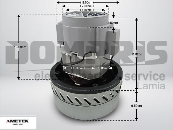 ΜΟΤΕΡ ΣΚΟΥΠΑΣ ΠΛΥΣΕΩΣ 1200W 18CM 1