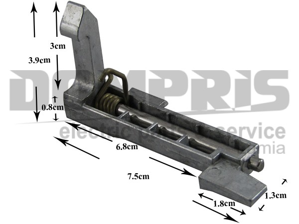 ΓΑΝΤΖΟΣ ΠΟΡΤΑΣ ΠΛΥΝΤΗΡΙΟΥ BOSCH SIEMENS 623234 1