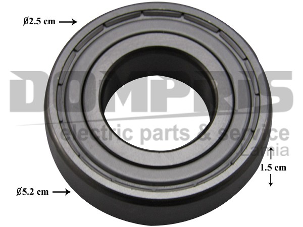ΡΟΥΛΕΜΑΝ ΠΛΥΝΤΗΡΙOY 6205ZZ SKF 1