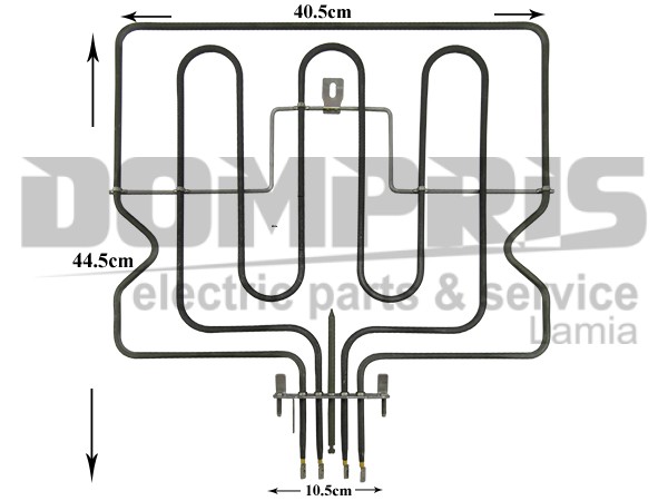 ΑΝΤΙΣΤΑΣΗ ΚΟΥΖΙΝΑΣ ΑΝΩ MIELE 2900W+1300W-400V 5809931 1