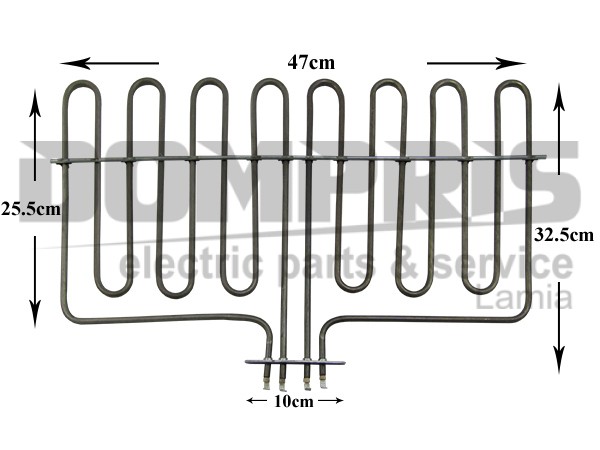 ΑΝΤΙΣΤΑΣΗ ΨΗΣΤΙΕΡΑΣ ΘΑΥΜΑ ΙΙ ΜΕ ΝΤΙΖΑ 50CM 2800W 1