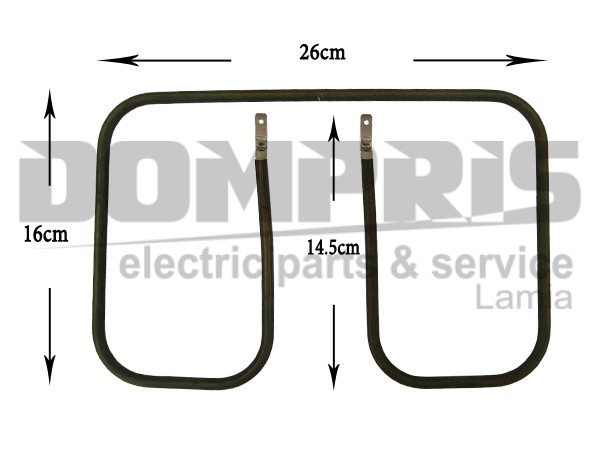 ΑΝΤΙΣΤΑΣΗ ΤΟΣΤΙΕΡΑΣ PHILIPS 260X160X145 110V 800W 1