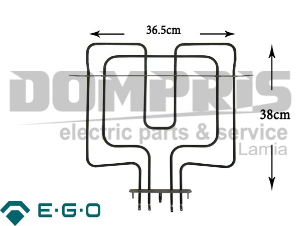 ΑΝΤΙΣΤΑΣΗ ΚΟΥΖΙΝΑΣ ΑΝΩ WHIRLPOOL 900+1600W 481225998466 1