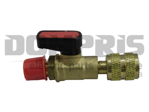 ΒΑΛΒΙΔΑΚΙ ΠΛΗΡΩΣΗΣ ΦΙΑΛΗΣ 1KG R407, R134 1/4X1/4 1