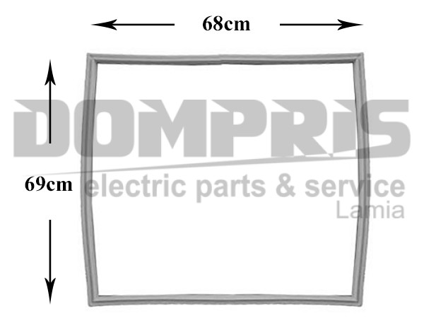 ΛΑΣΤΙΧΟ ΚΑΤΑΨΥΞΗΣ ΨΥΓΕΙΟΥ BOSCH SIEMENS 688442 1