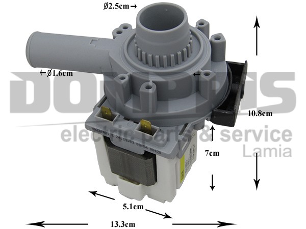 ΑΝΤΛΙΑ ΑΝΑΚΥΚΛΩΣΗΣ ΠΛΥΝΤΗΡΙΟΥ AEG ZANUSSI 50245839001 1