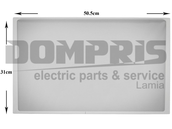 ΡΑΦΙ ΨΥΓΕΙΟΥ ΓΥΑΛΙΝΟ SIEMENS BOSCH 296260 1