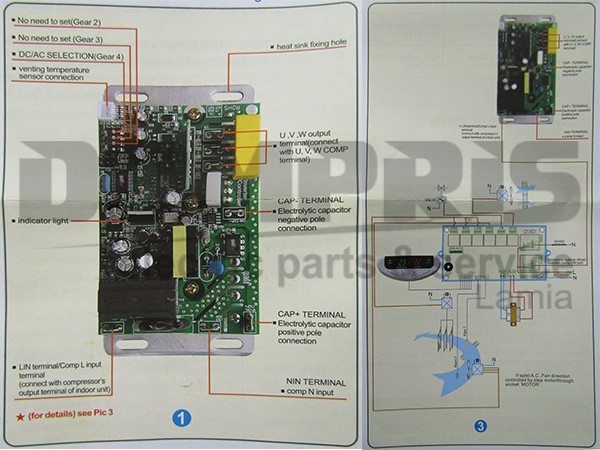 ΠΛΑΚΕΤΑ ΚΛΙΜΑΤΙΣΤΙΚΟY QD81A INVERTER CABINET 2