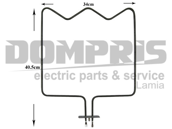ΑΝΤΙΣΤΑΣΗ ΚΟΥΖΙΝΑΣ CONTI KΑΤΩ 1400W/230V 1