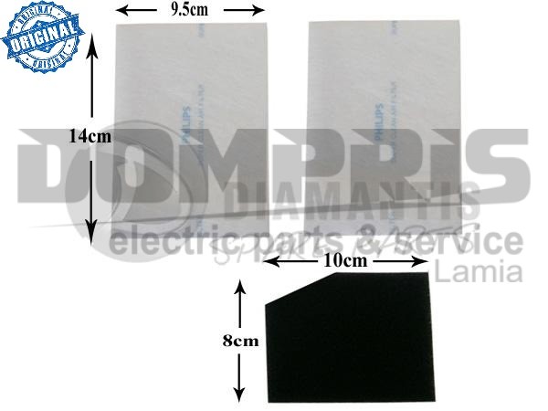 ΦΙΛΤΡΟ ΣΚΟΥΠΑΣ PHILIPS AFS SET 482201570056 2