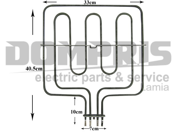 ΑΝΤΙΣΤΑΣΗ ΚΟΥΖΙΝΑΣ ΑΝΩ CANDY VESTEL 2600W 230V 49014170 1