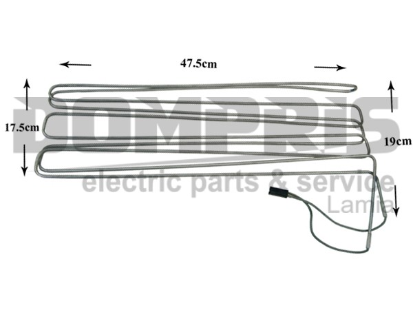 ΑΝΤΙΣΤΑΣΗ ΑΠΟΨΥΞΗΣ ΨΥΓΕΙΟΥ 190W 230V SIEMENS BOSCH PITSOS 432395 2