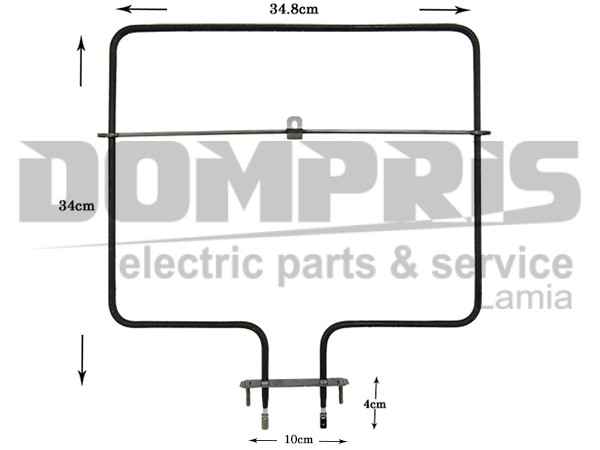 ΑΝΤΙΣΤΑΣΗ ΚΟΥΖΙΝΑΣ ΑΝΩ AEG ZANUSSI 3570633010 850W 235V 1