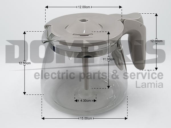 ΚΑΝΑΤΑ ΚΑΦΕΤΙΕΡΑΣ ΓΚΡΙ PHILIPS 996510073462 1