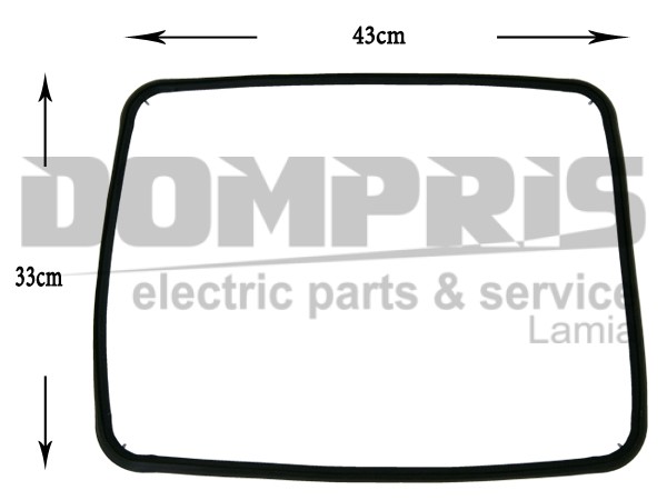 ΦΛΑΝΤΖΑ ΚΟΥΖΙΝΑΣ WHIRLPOOL BAUKNECHT AK2255/IX 481246688912 1