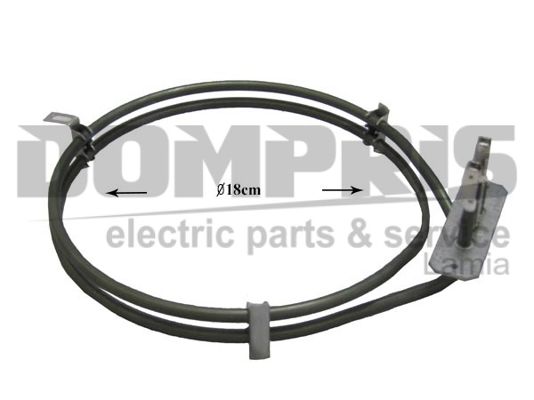 ΑΝΤΙΣΤΑΣΗ ΚΟΥΖΙΝΑΣ ΑΕΡΟΘΕΡΜΗ ΙΖΟΛΑ 2200W/230V 1
