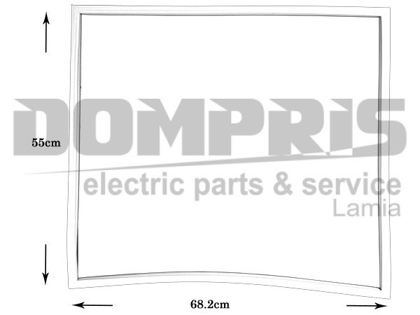 ΛΑΣΤΙΧΟ ΚΑΤΑΨΥΞΗΣ ARISTON  550X682MM  115566 1