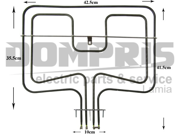 ΑΝΤΙΣΤΑΣΗ ΚΟΥΖΙΝΑΣ AEG ZANUSSI ELECTROLUX 1000/1700W 230V 3570797047 1