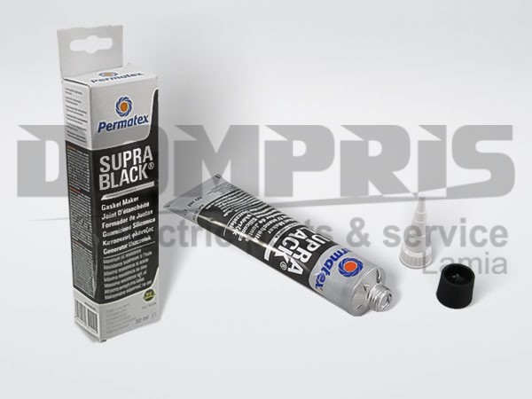 ΦΛΑΤΖΟΚΟΛΛΑ PERMATEX SUPRA GASKET MAKER ΜΑΥΡΗ 80ML 1