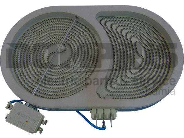 ΕΣΤΙΑ ΚΕΡΑΜΙΚΗ ΟΒΑΛ Φ270/170 2000W 481231018896 1